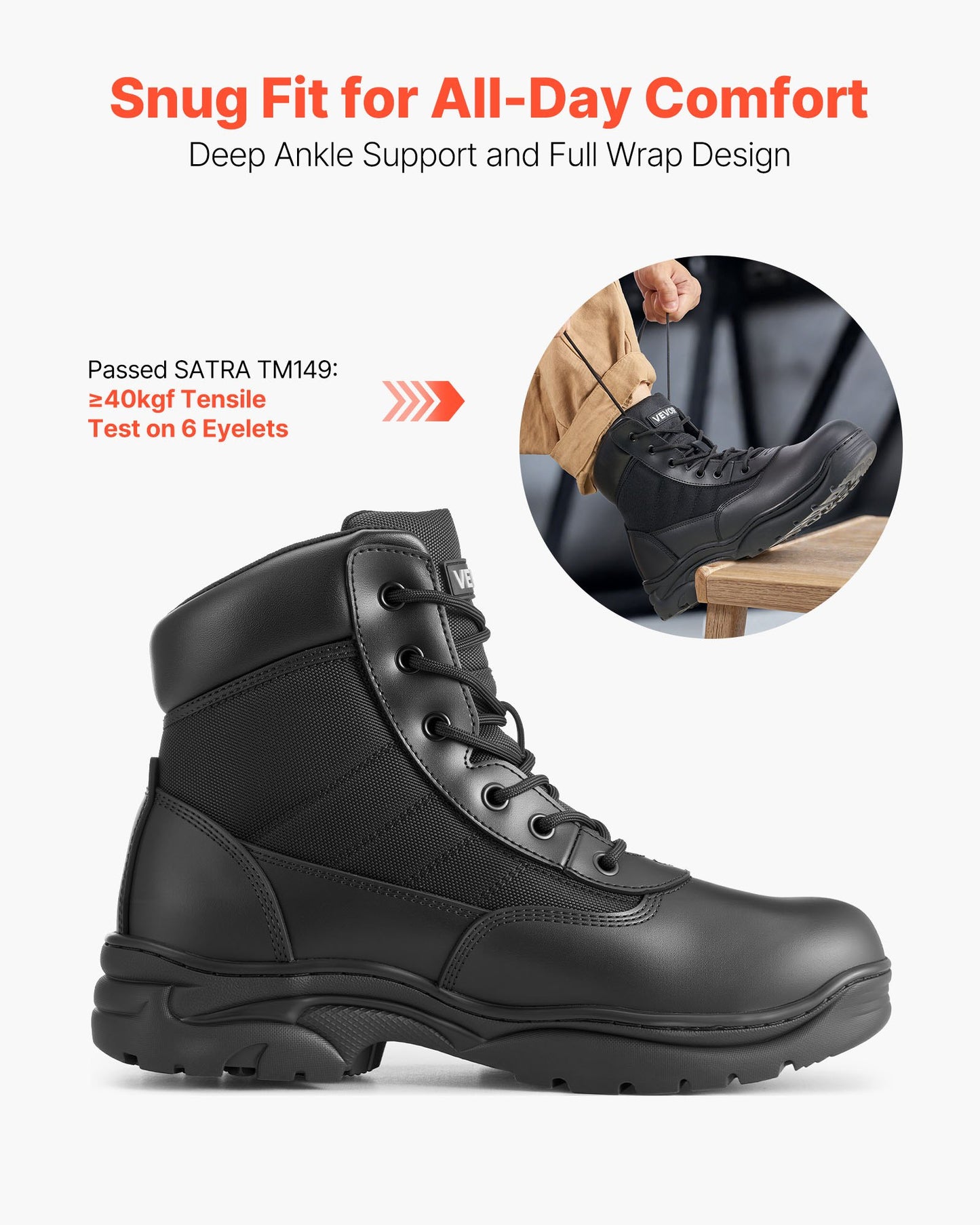 Men's Military Tactical Boots,10.5